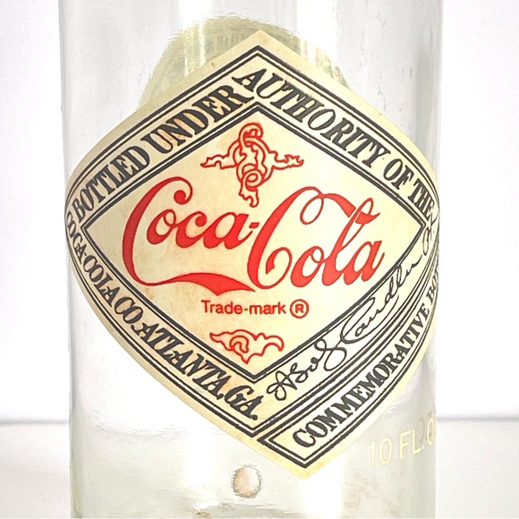 Vintage Coke Bottle 75th Anniversary 1980 Palestine Coca Cola Bottling Co - Picture 3 of 9